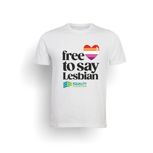 free to say Lesbian T-Shirt