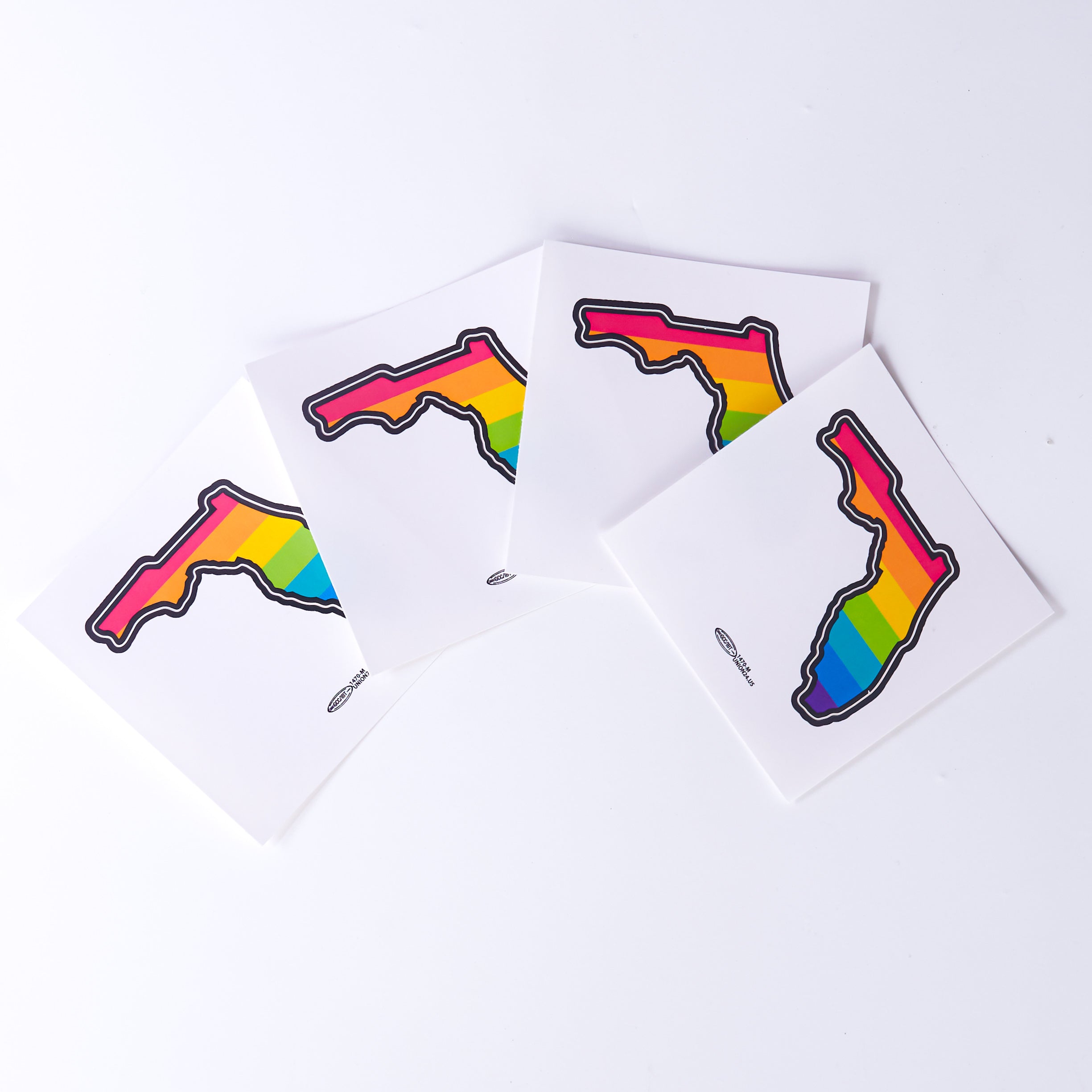 Rainbow Florida Sticker Pack