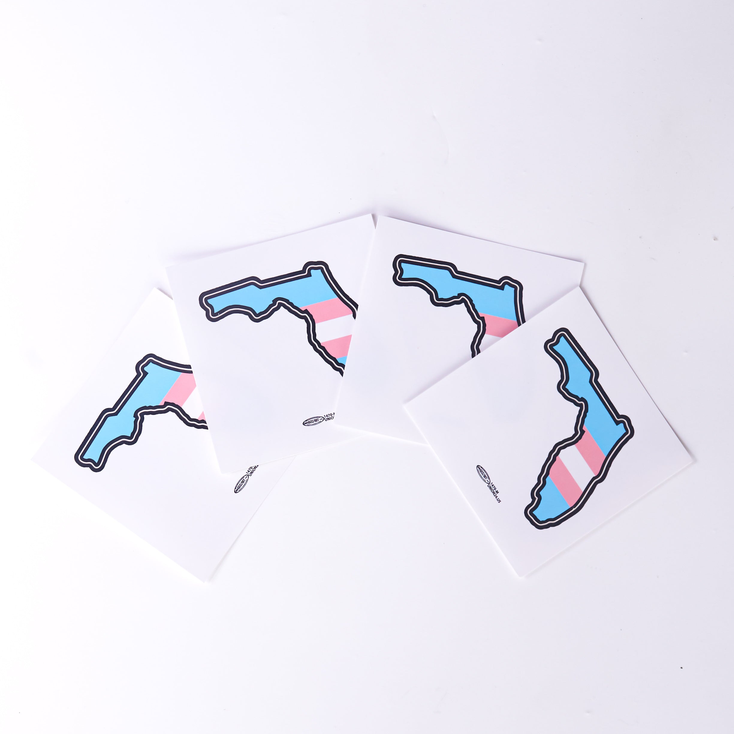 Transgender Florida Sticker Pack