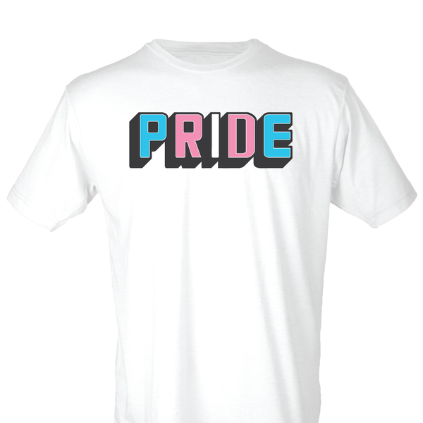 White Trans Pride t-shirt