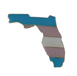 Transgender Florida Enamel Pin